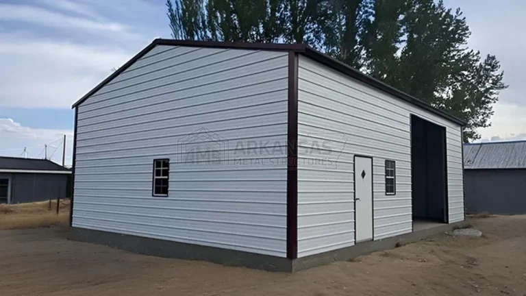 Commercial steel building