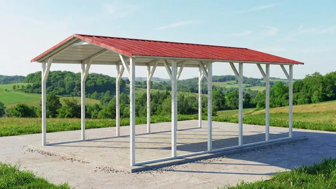 12x20x7 Metal Carport