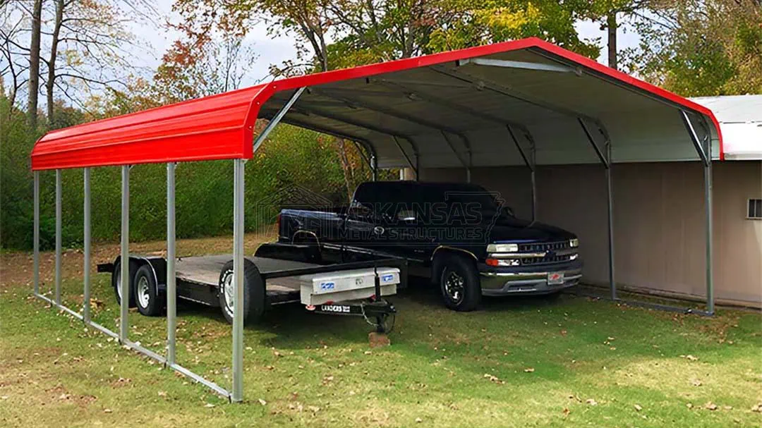 22x26x7 2 Car Carport