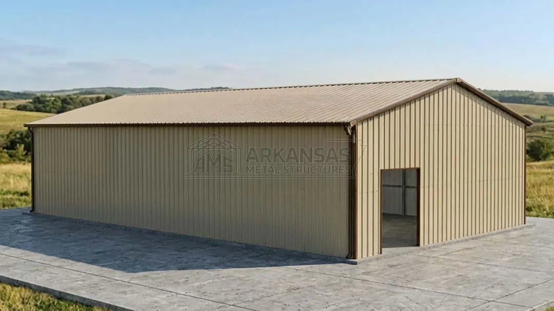 30x50x11 Metal Warehouse