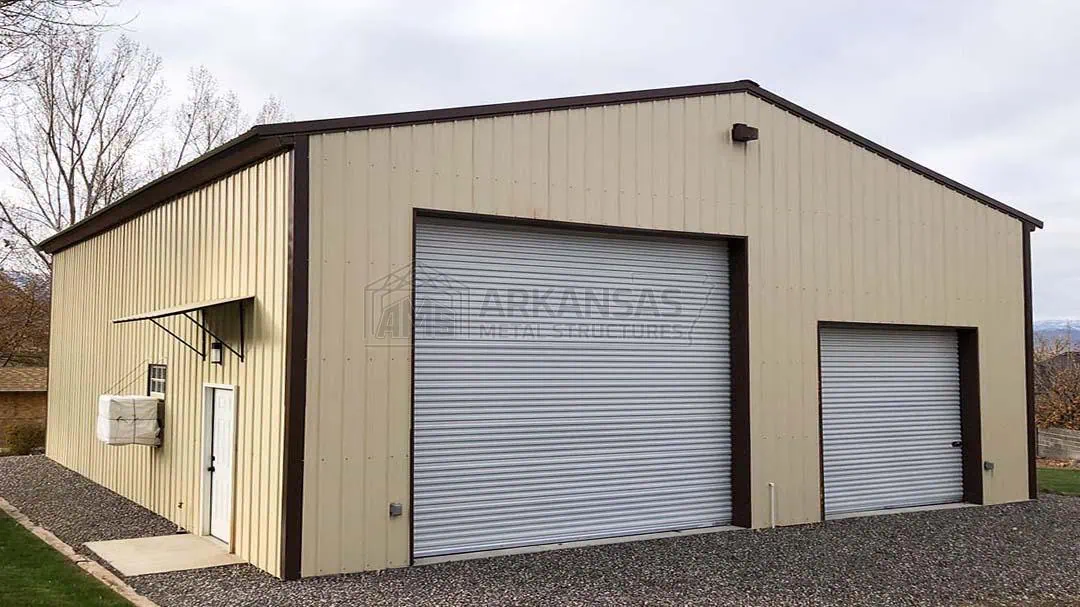 36x40x16 Metal Garage